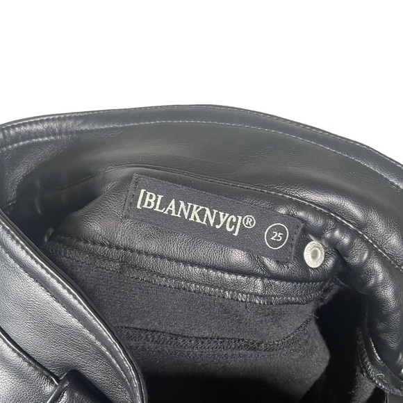 BlankNYC Vegan Leather Pant in Suspicious Mind - Picture 7 of 8